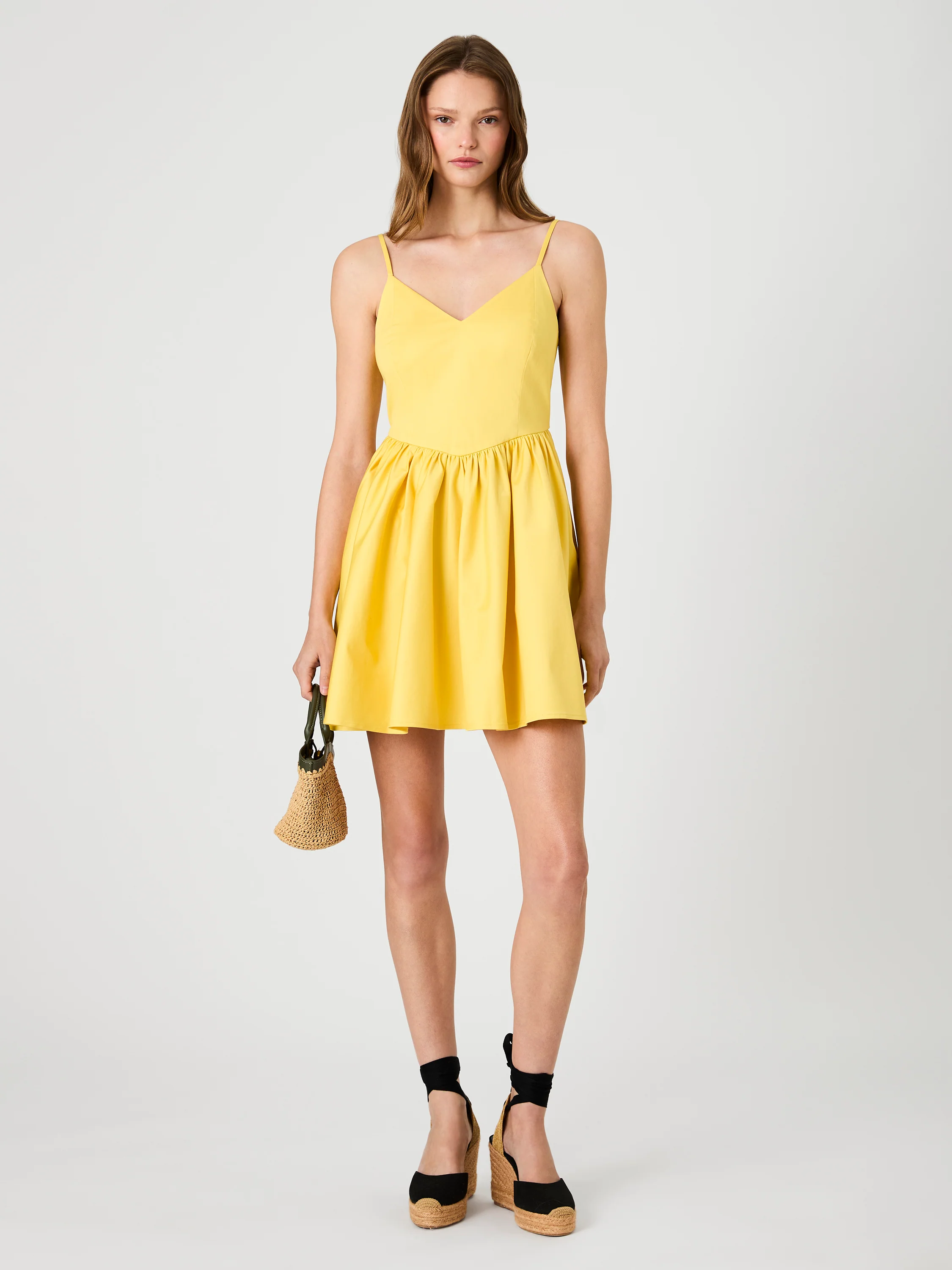LILAH STRETCH BALLERINA DRESS
