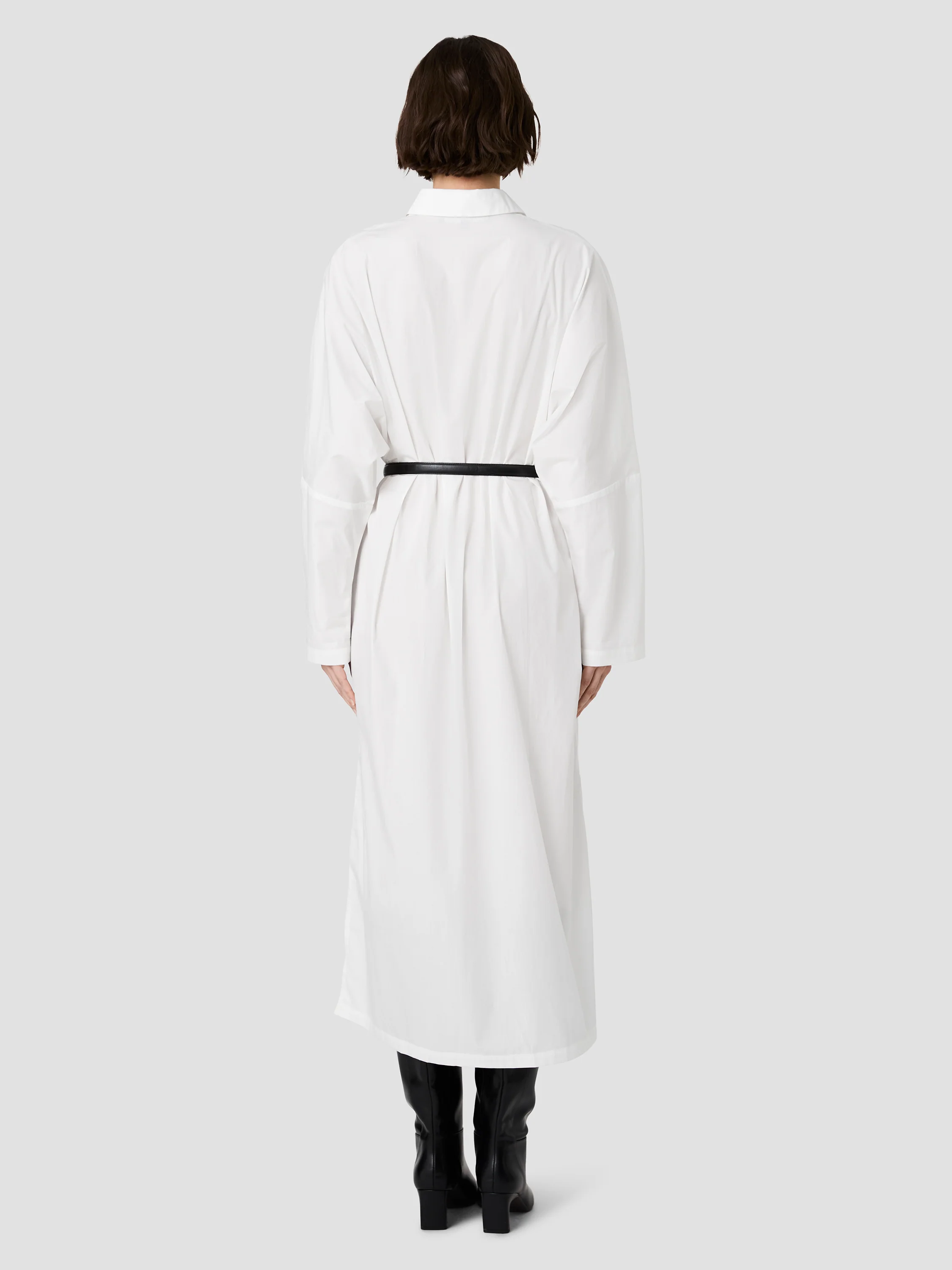 CAMBRIA COTTON MAXI SHIRT DRESS - Image 3