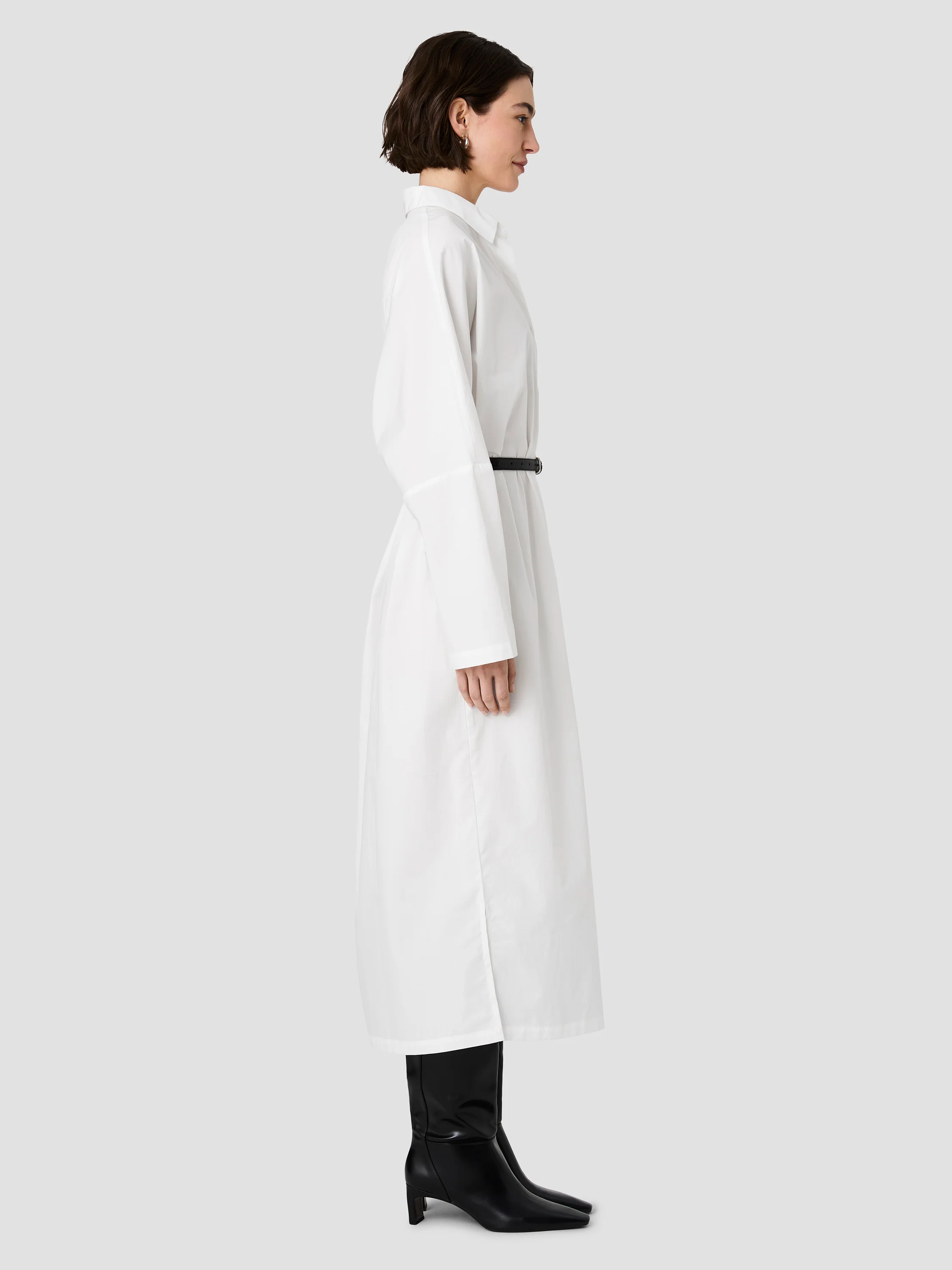 CAMBRIA COTTON MAXI SHIRT DRESS - Image 4