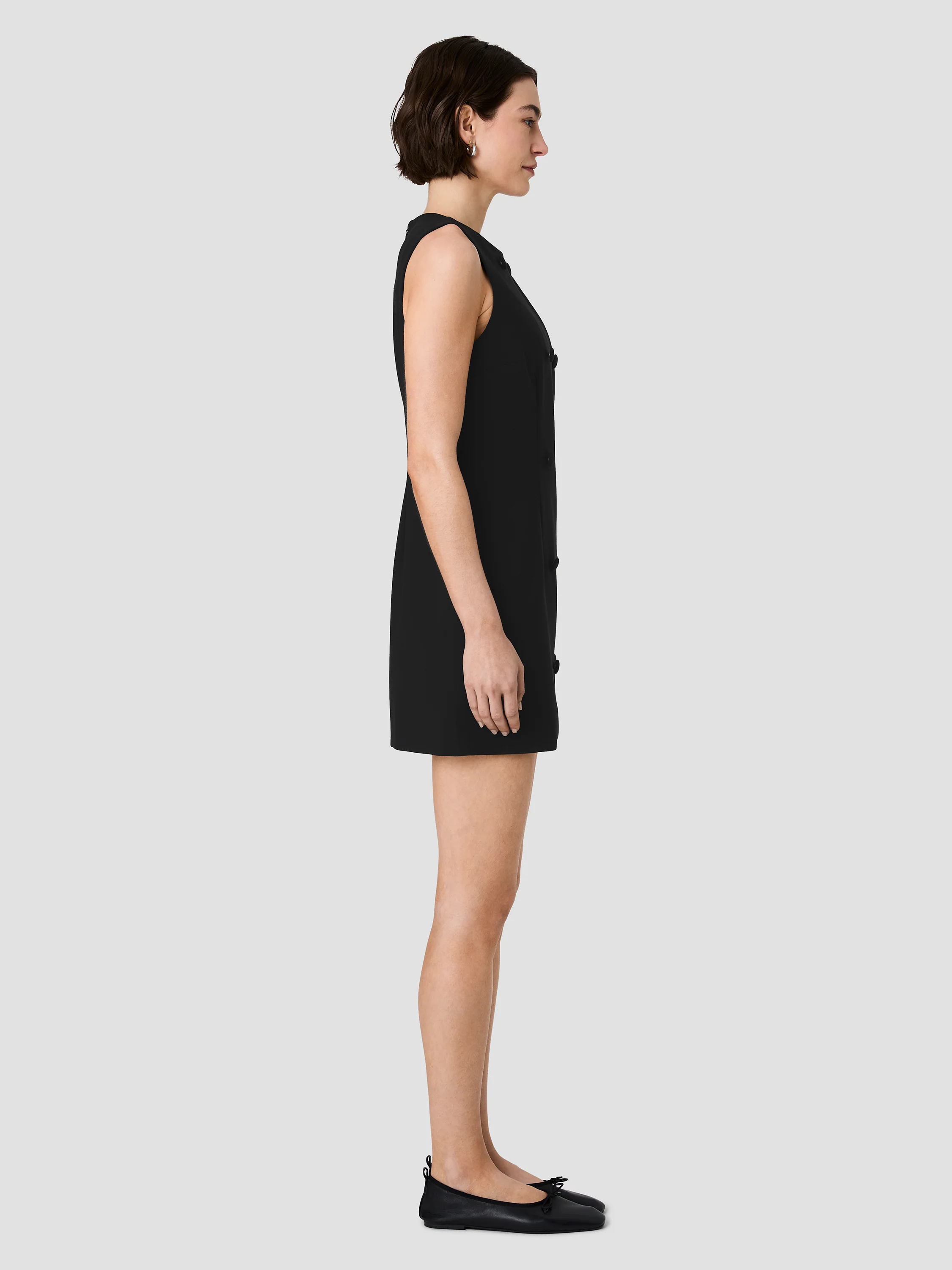 WHISPER DOUBLE BREASTED MINI DRESS - Image 5