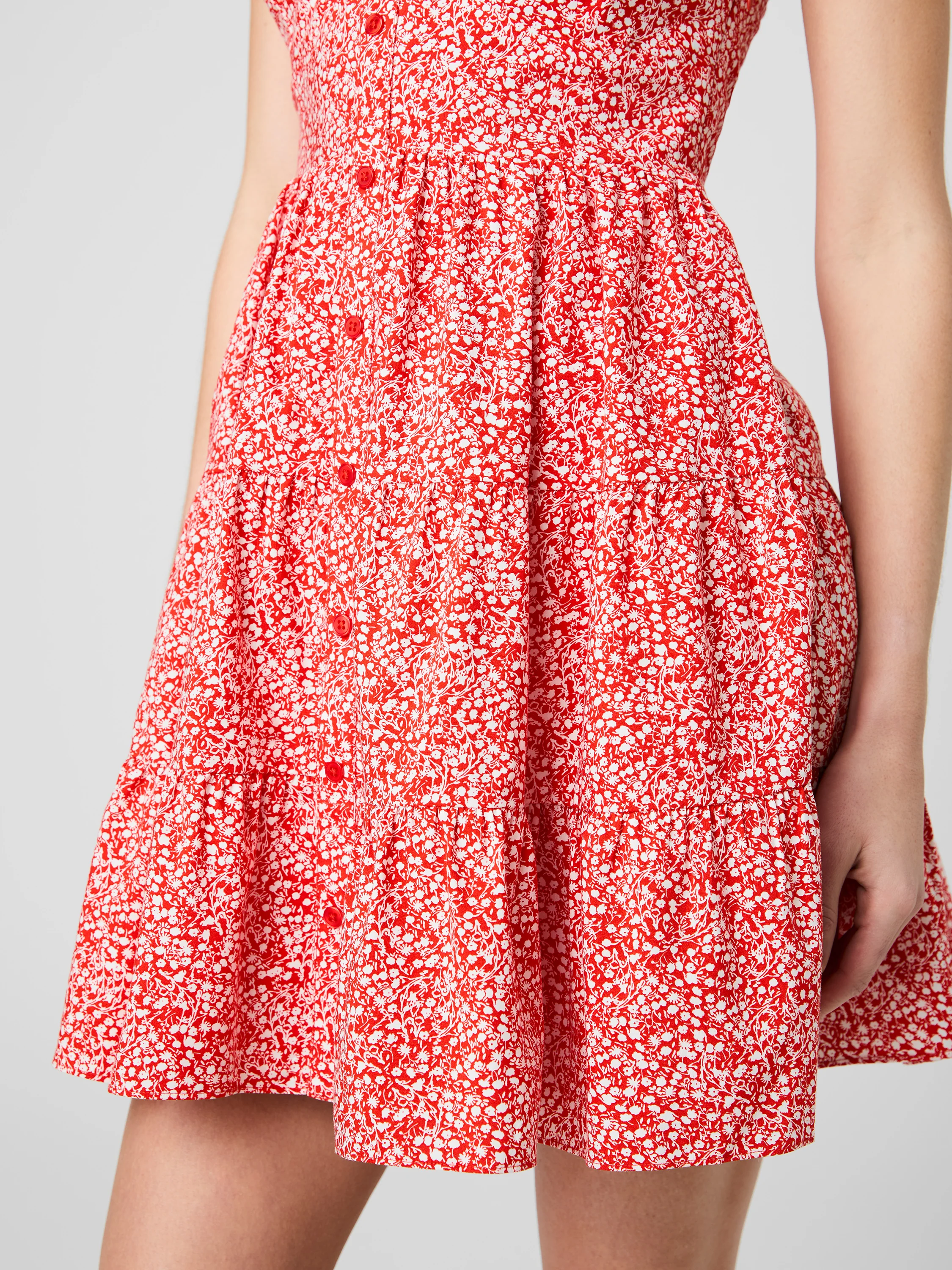 BLAIRE COTTON AGNES FLEUR MINI DRESS - Image 4