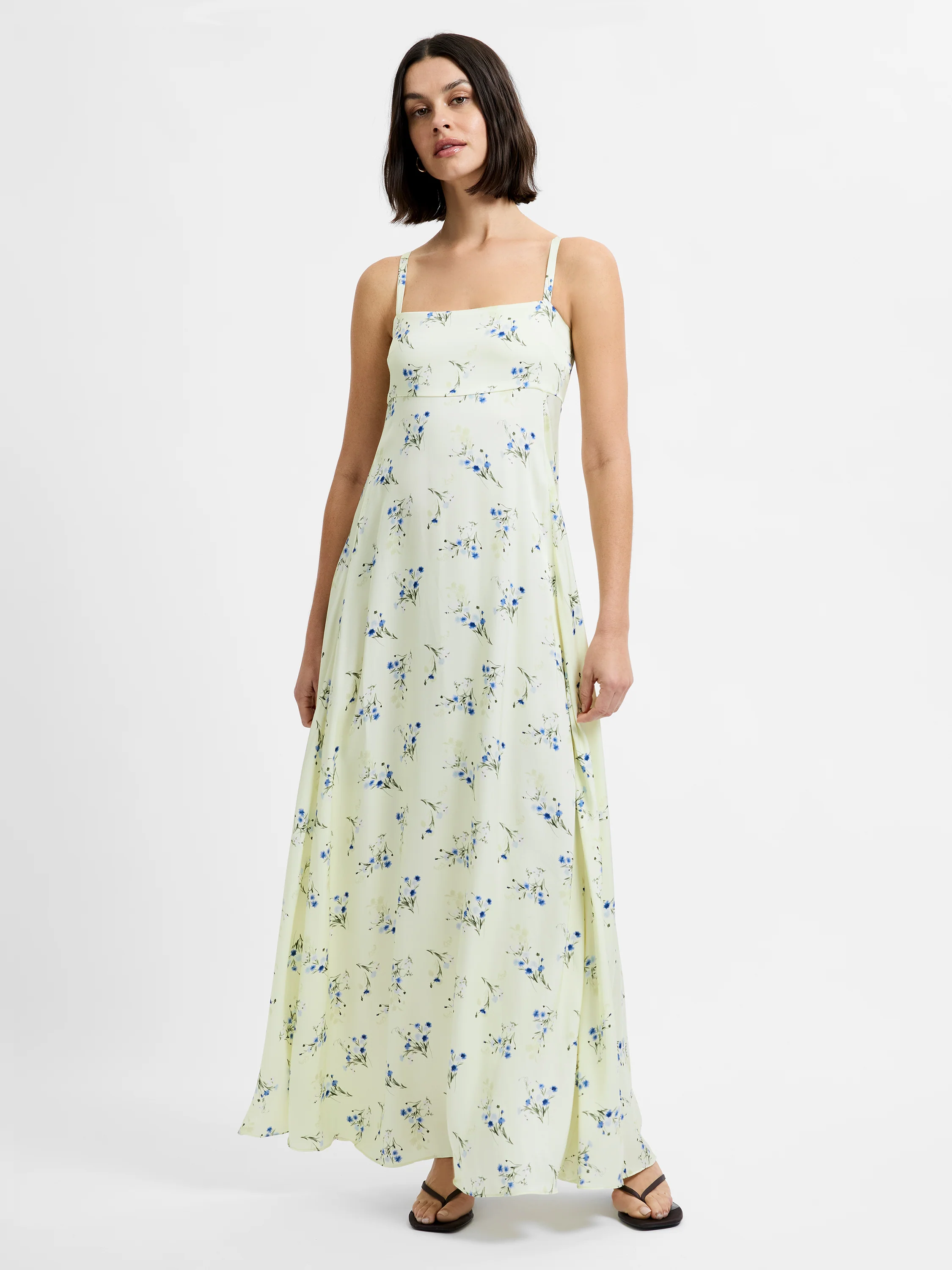 ENNIS SATIN HARPER FLEUR MAXI DRESS - Image 2