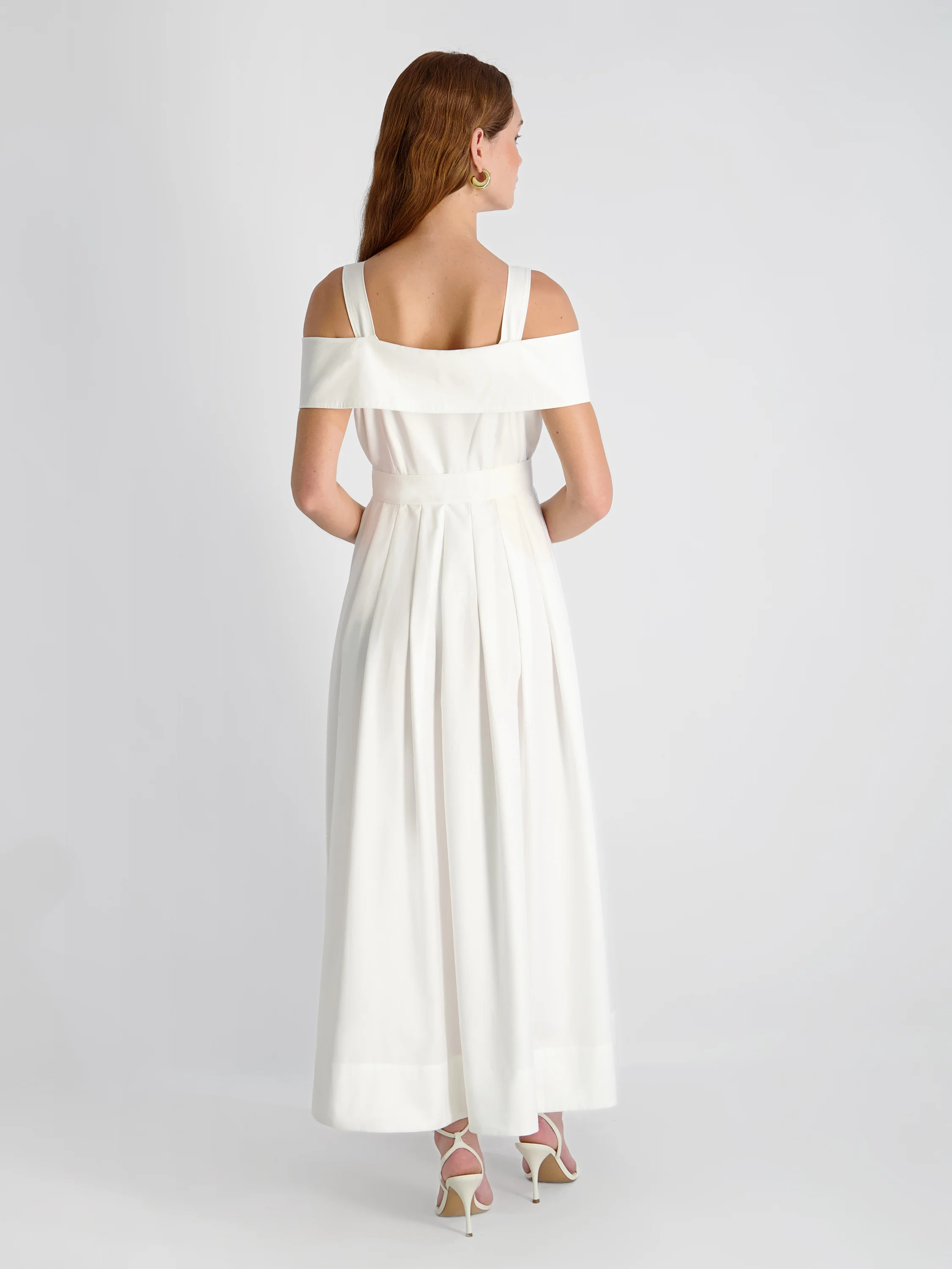 FLUID RAYON MIDI DRESS - Image 3