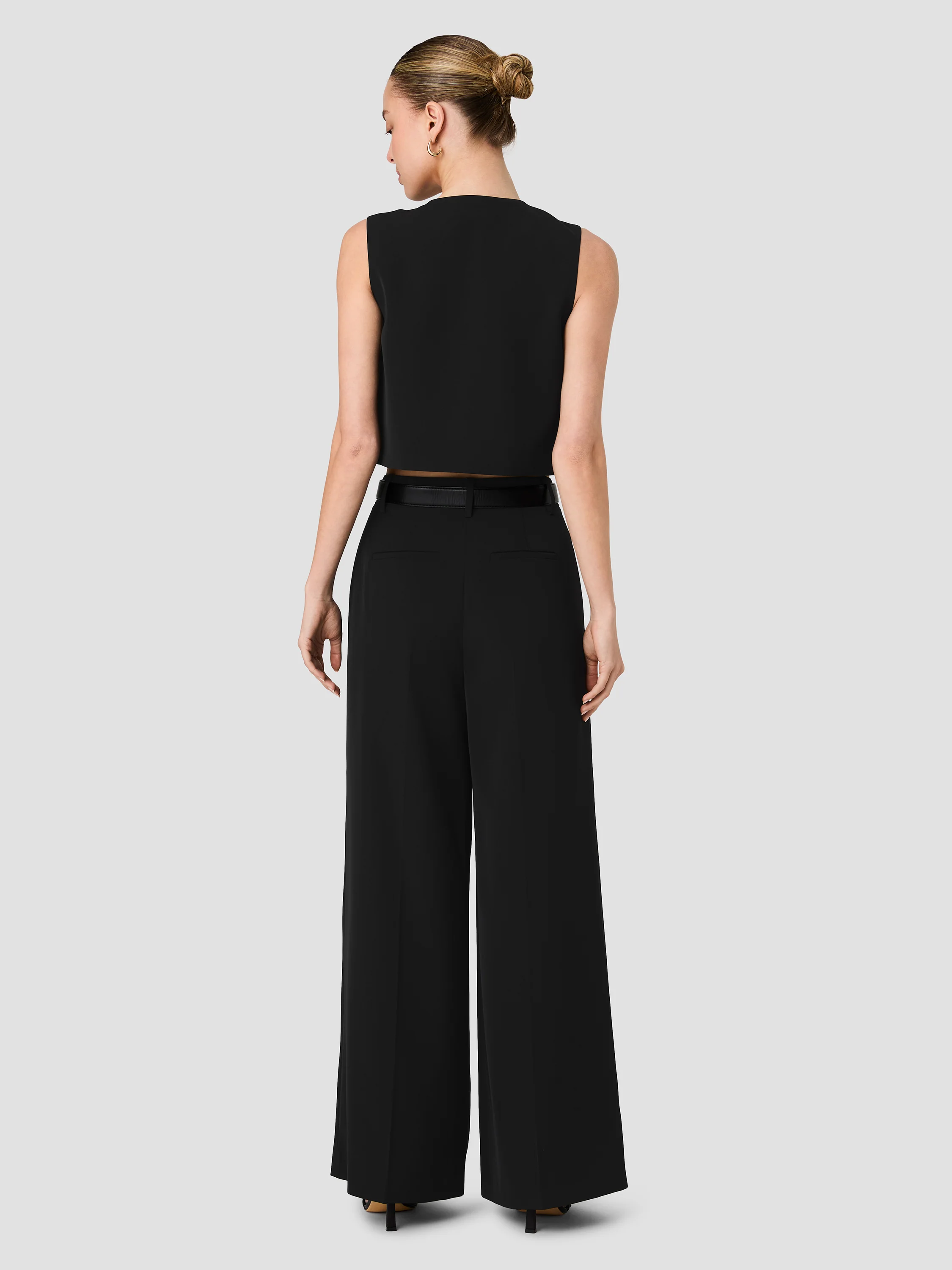HARRY SUITING SLEEVELESS BOXY TOP - Image 4