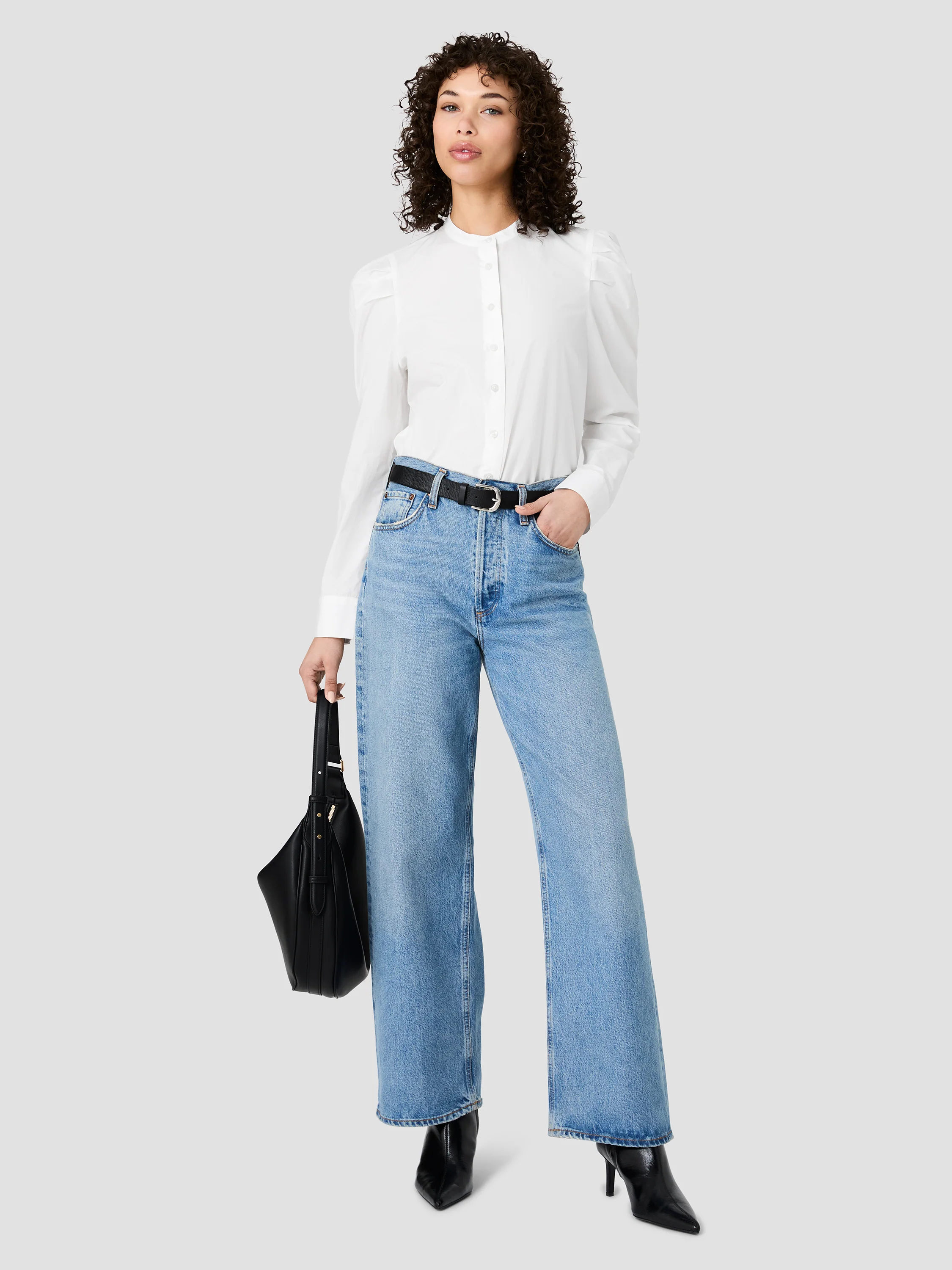 CAMBRIA COTTON PUFF SLEEVE SHIRT