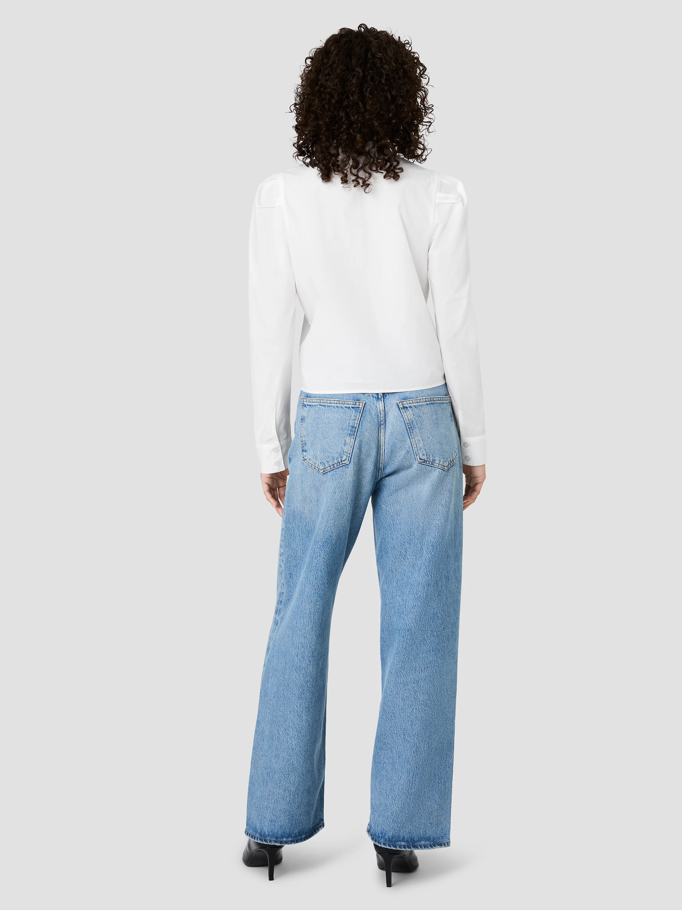 CAMBRIA COTTON PUFF SLEEVE SHIRT - Image 4