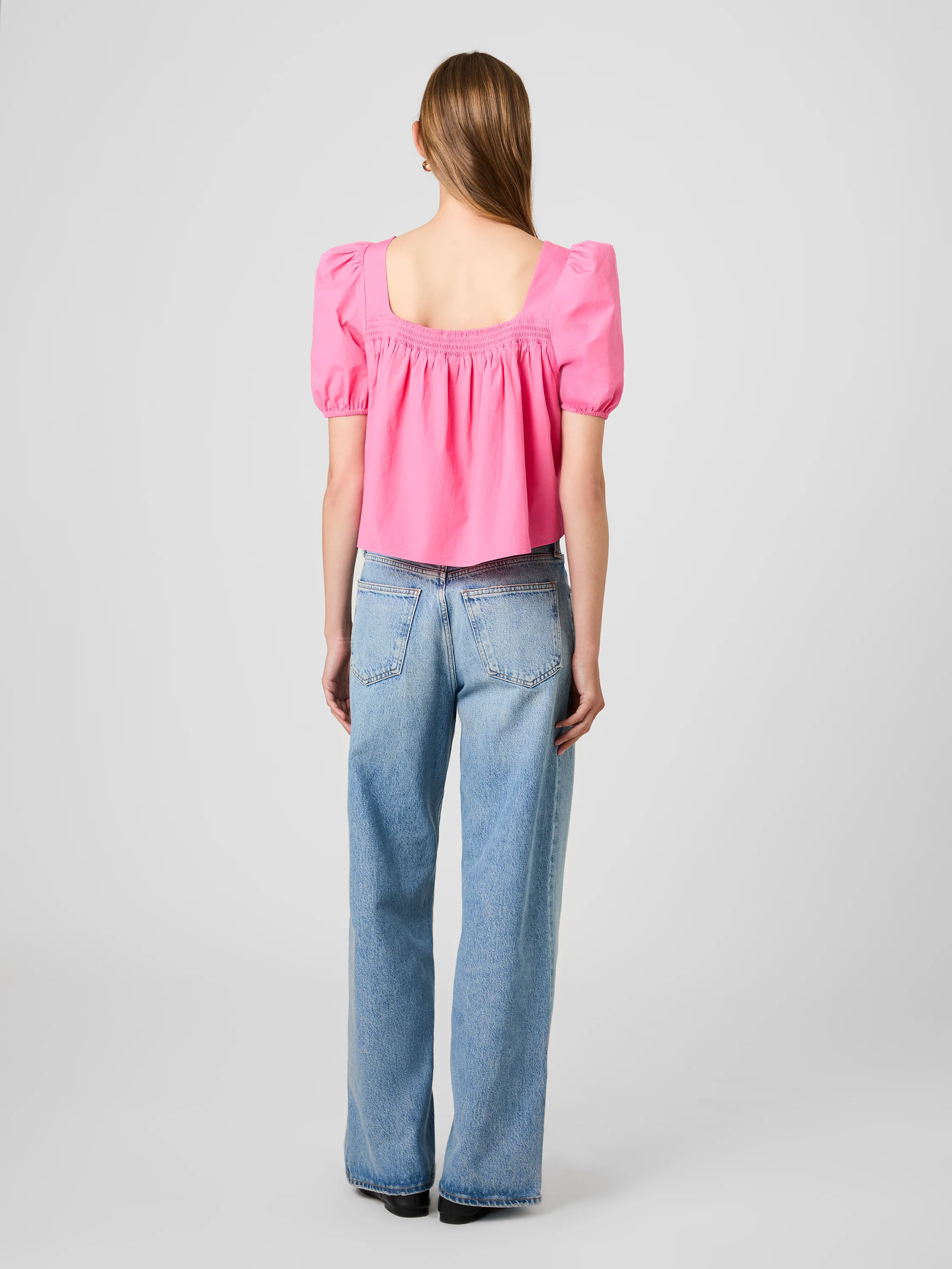 CAMBRIA COTTON PUFF SLEEVE TOP - Image 4