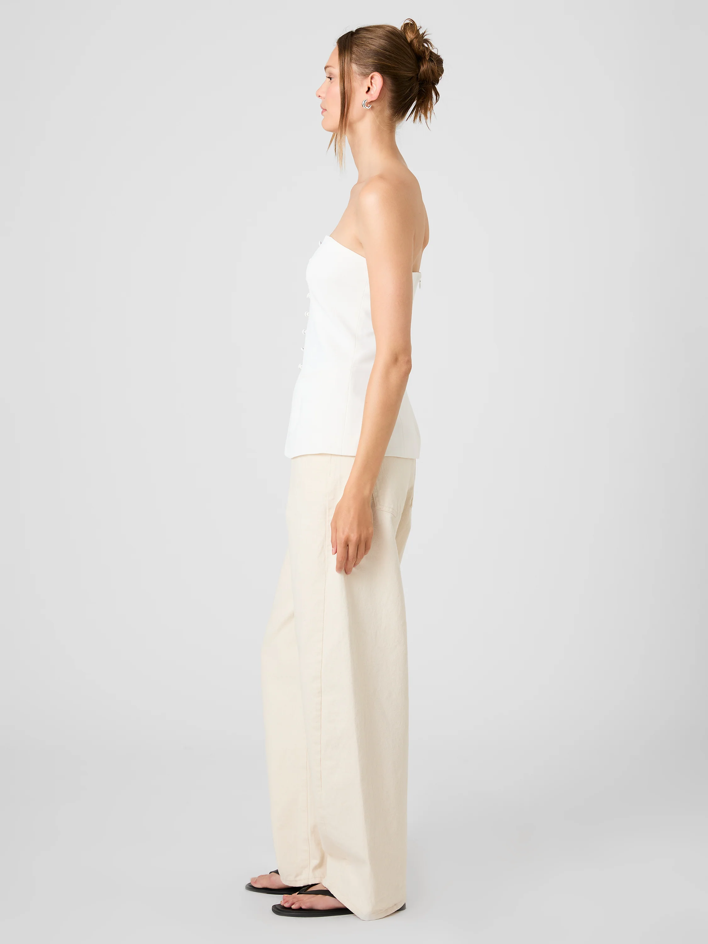 HARRY SUITING STRAPLESS TOP - Image 3