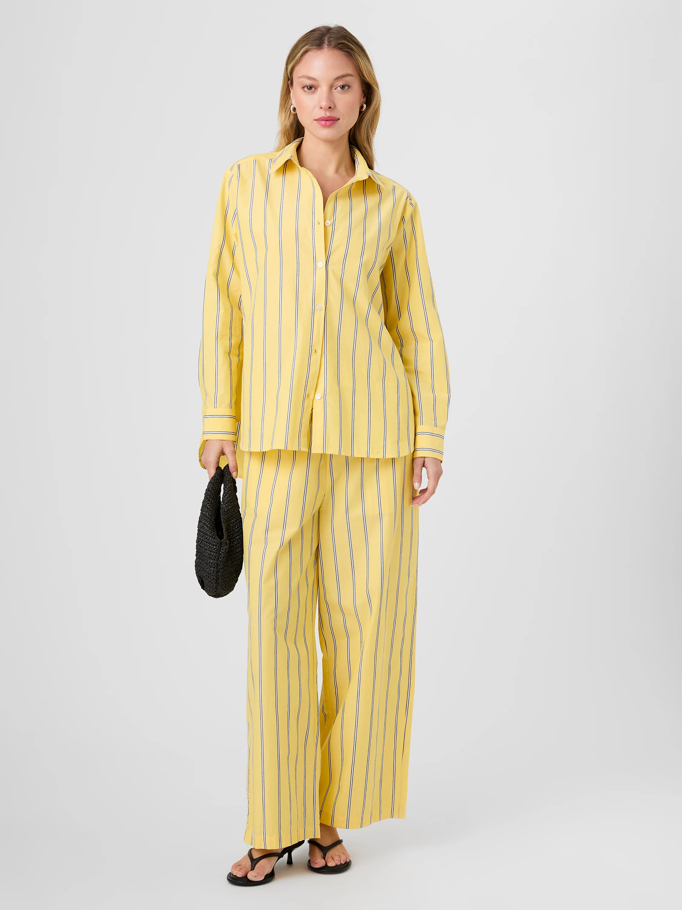 RHODES POPLIN NICO STRIPE SHIRT - Image 3