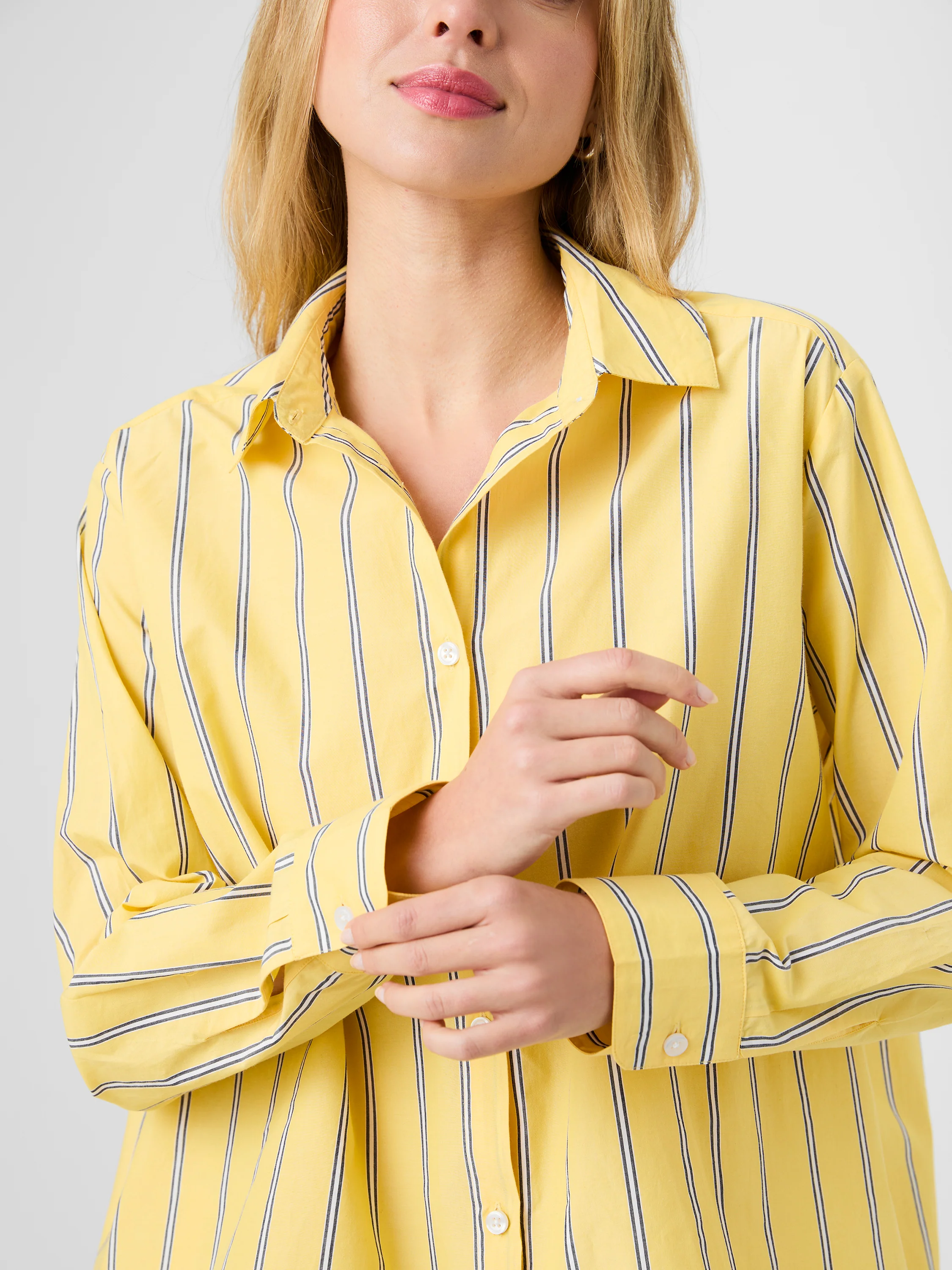 RHODES POPLIN NICO STRIPE SHIRT - Image 4