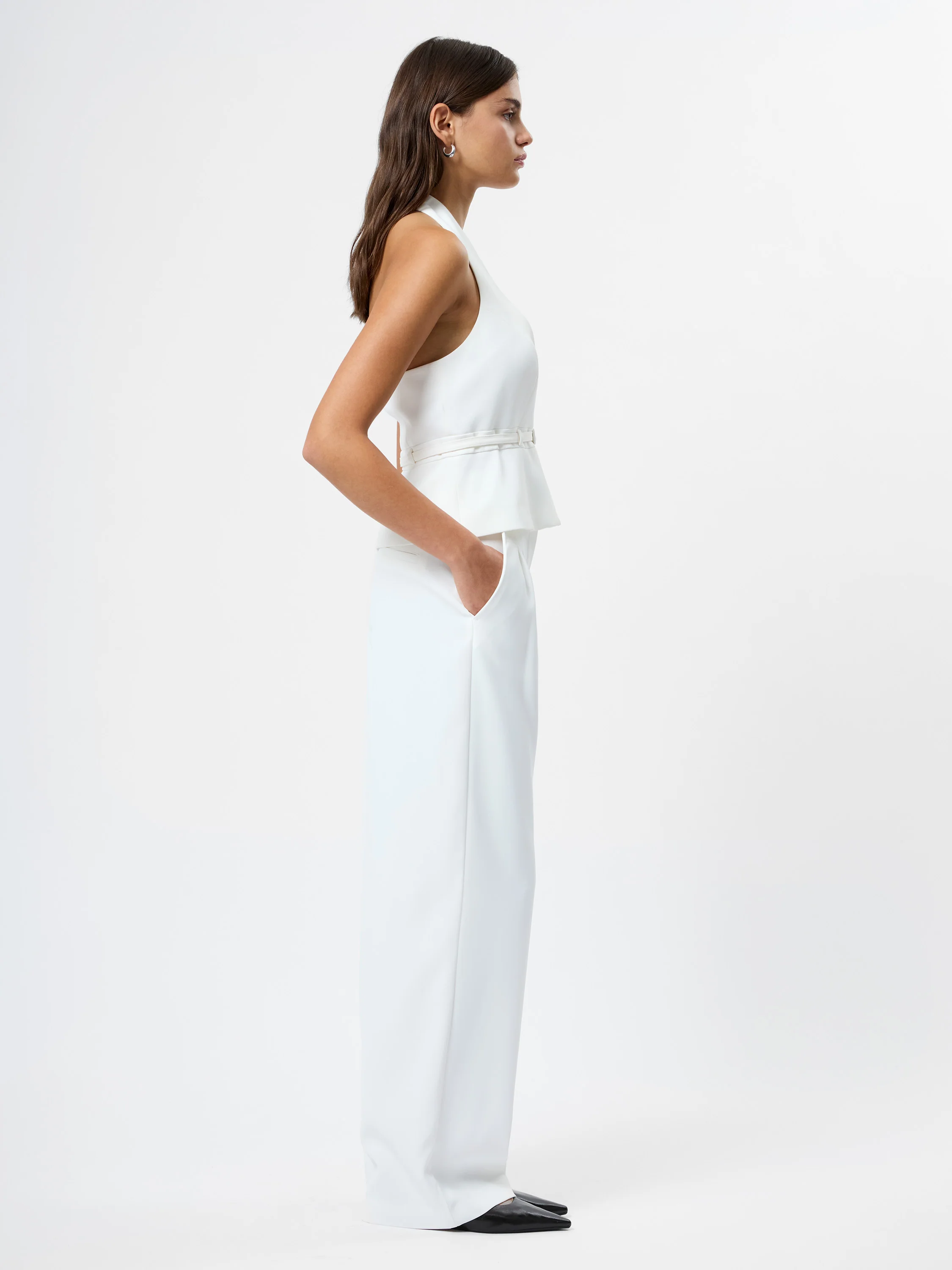 HARRY SUITING BELTED HALTER TOP - Image 5