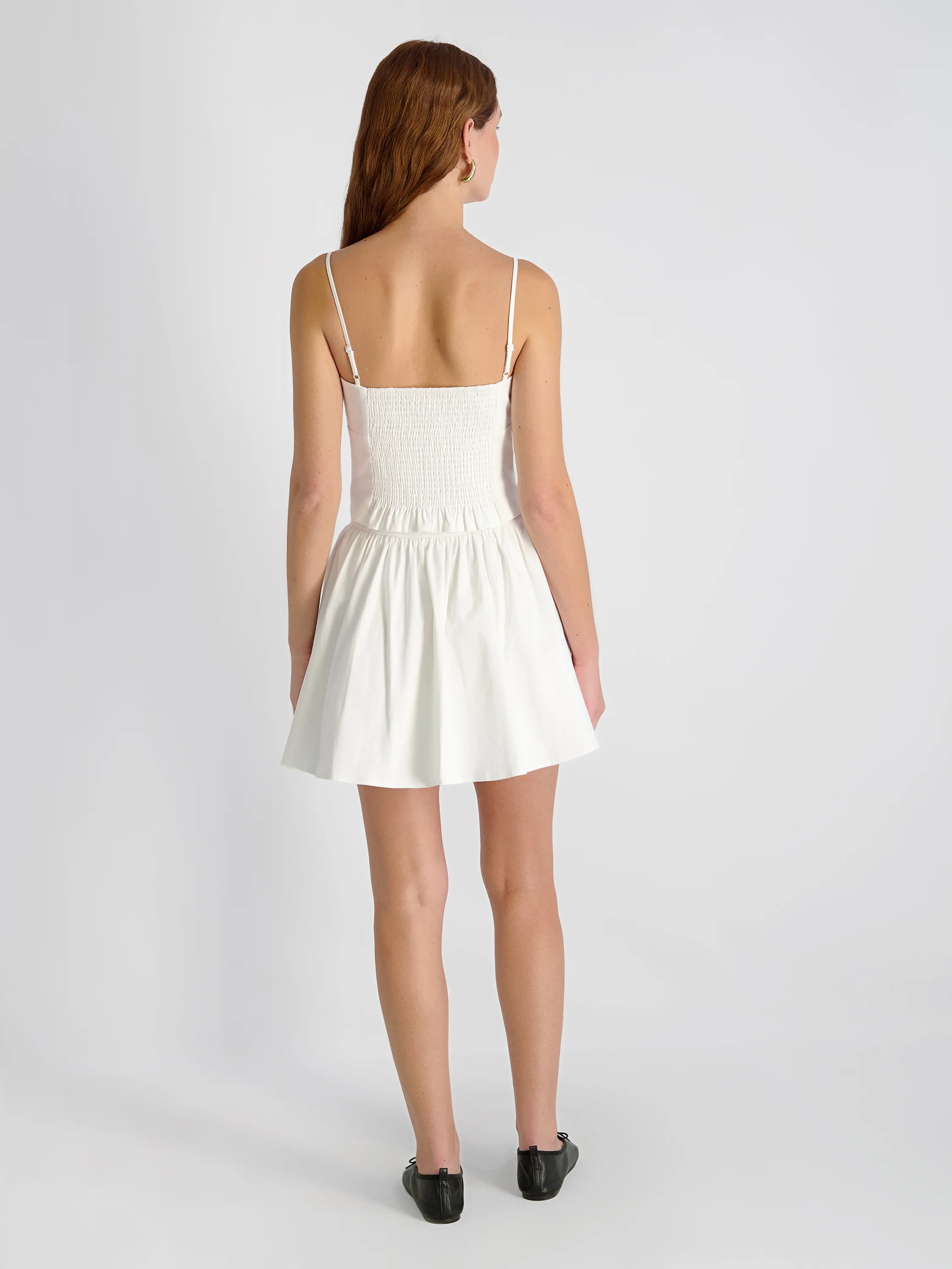 COTTON SATEEN MINI SKIRT - Image 7