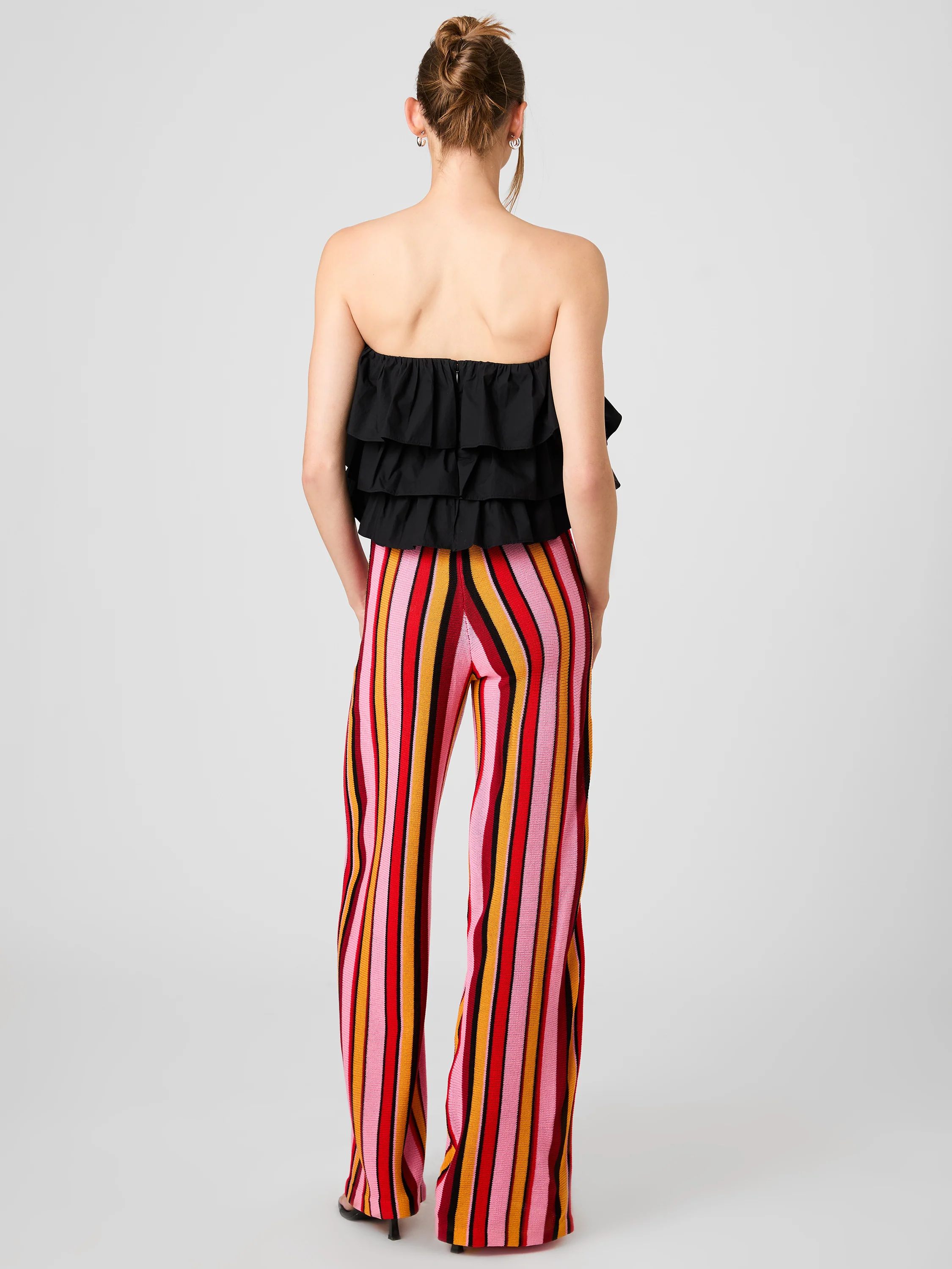 MOTLEY KNIT FLARE PANTS - Image 7