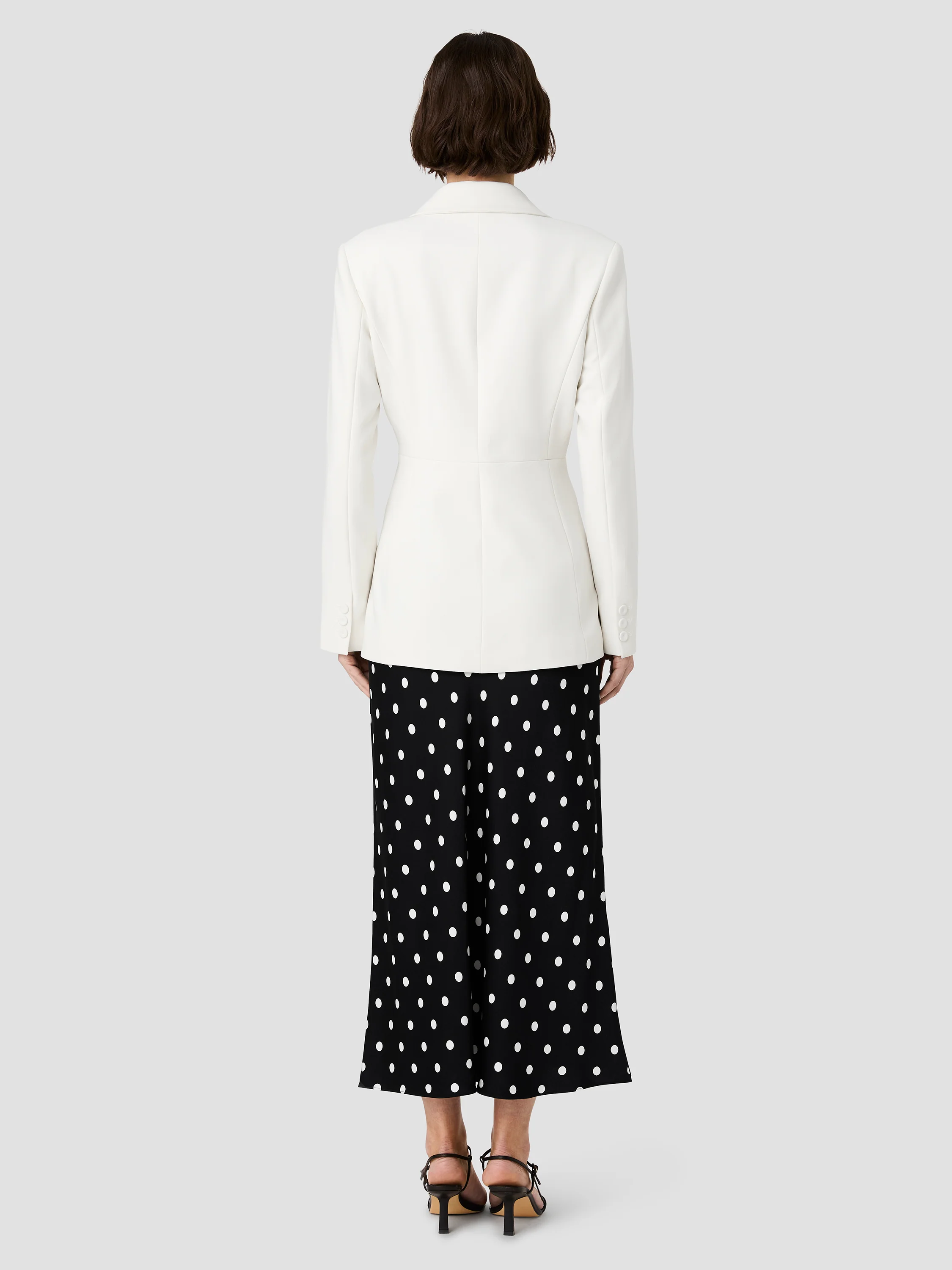 AZRA TWILL CINCHED BLAZER - Image 6