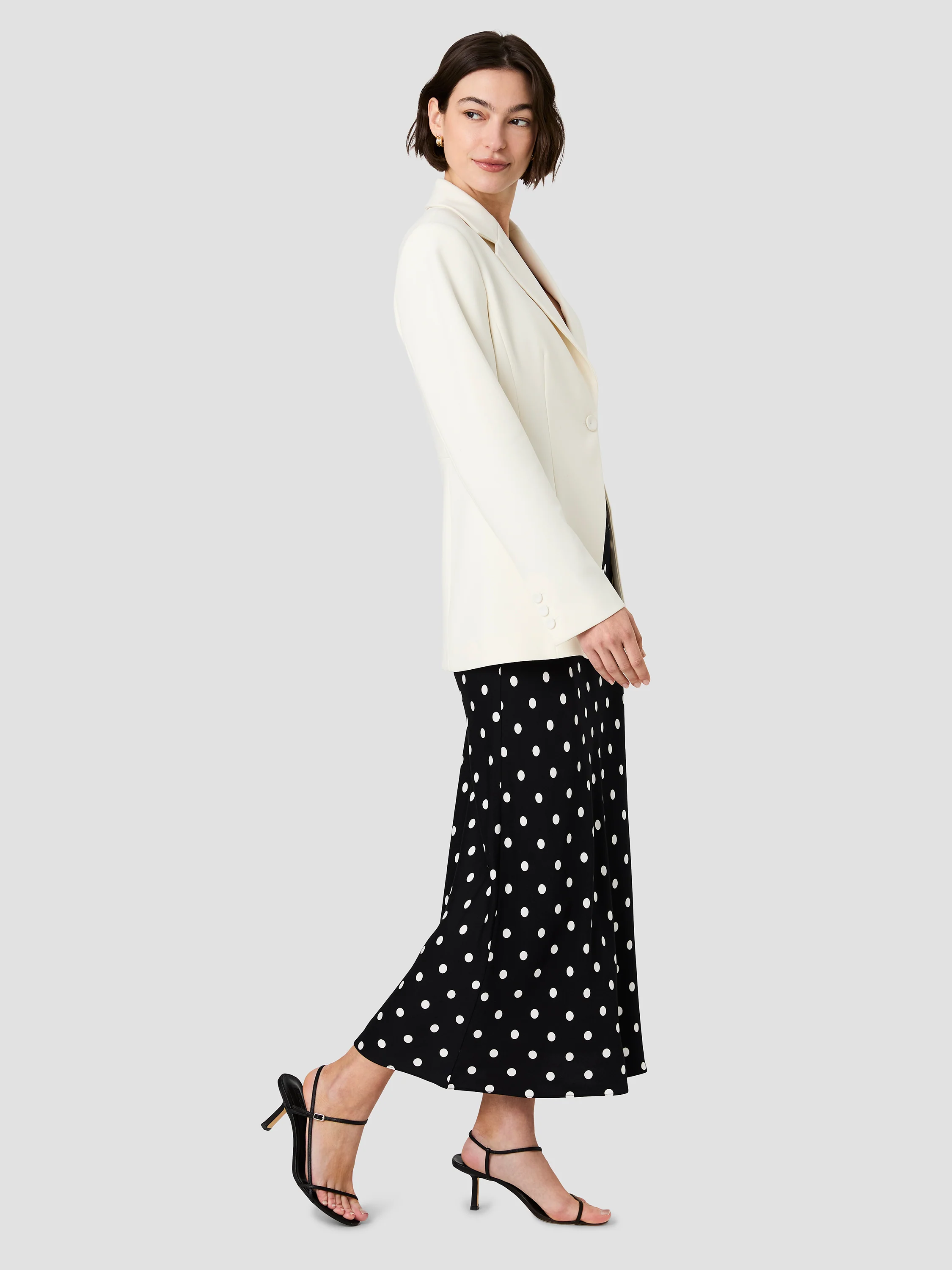 AZRA TWILL CINCHED BLAZER - Image 7