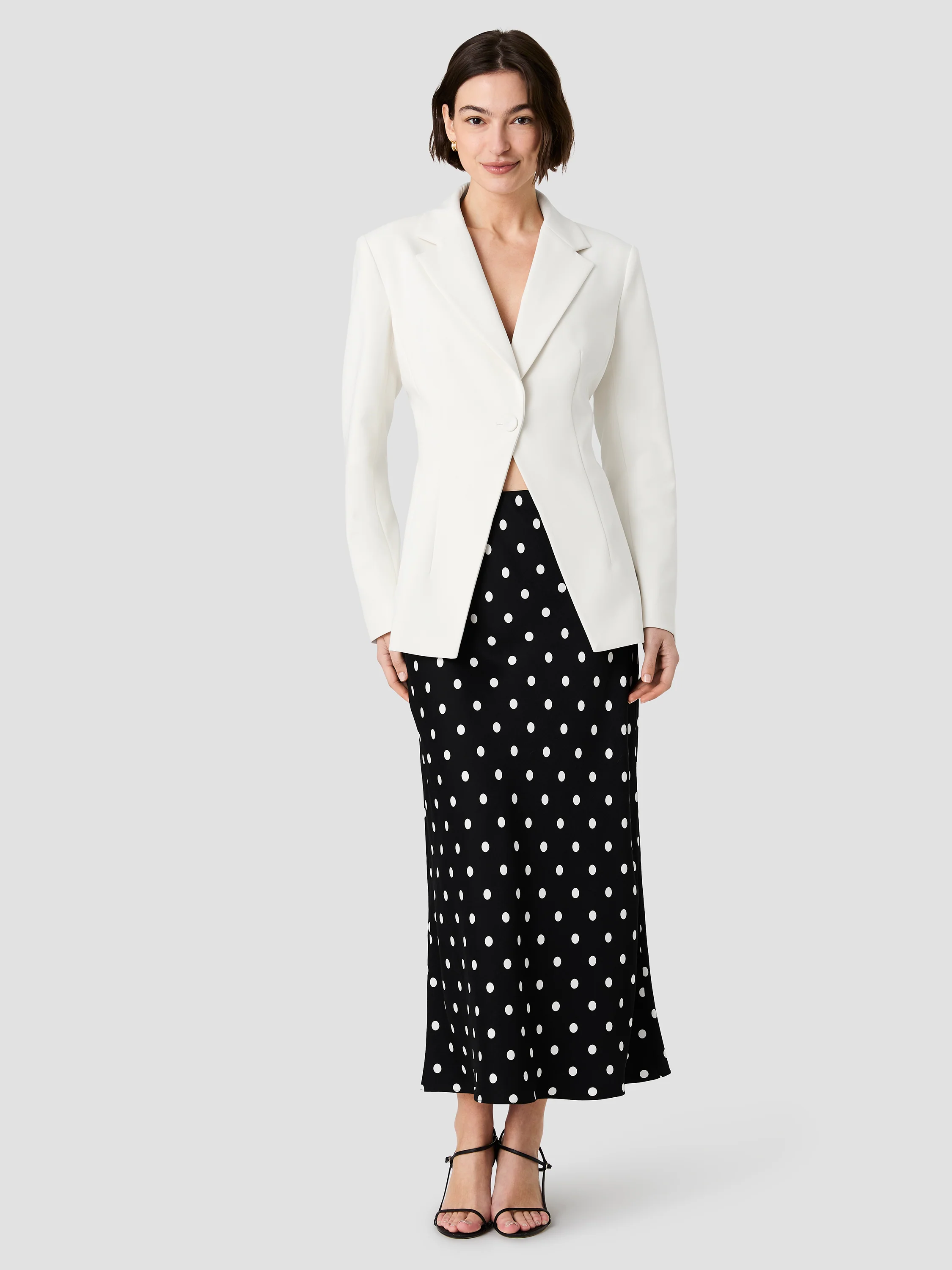 AZRA TWILL CINCHED BLAZER - Image 8