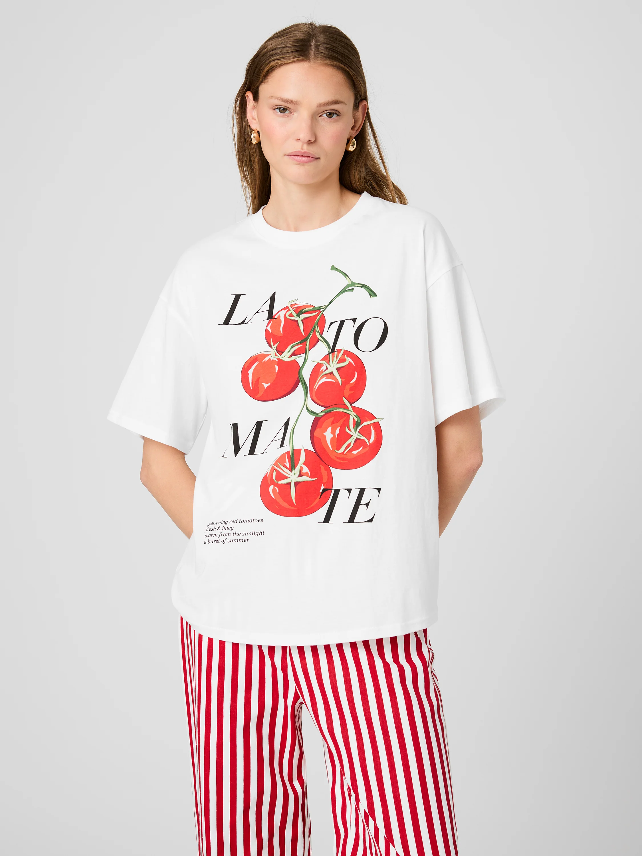 LA TOMATE OVERSIZED TEE - Image 3