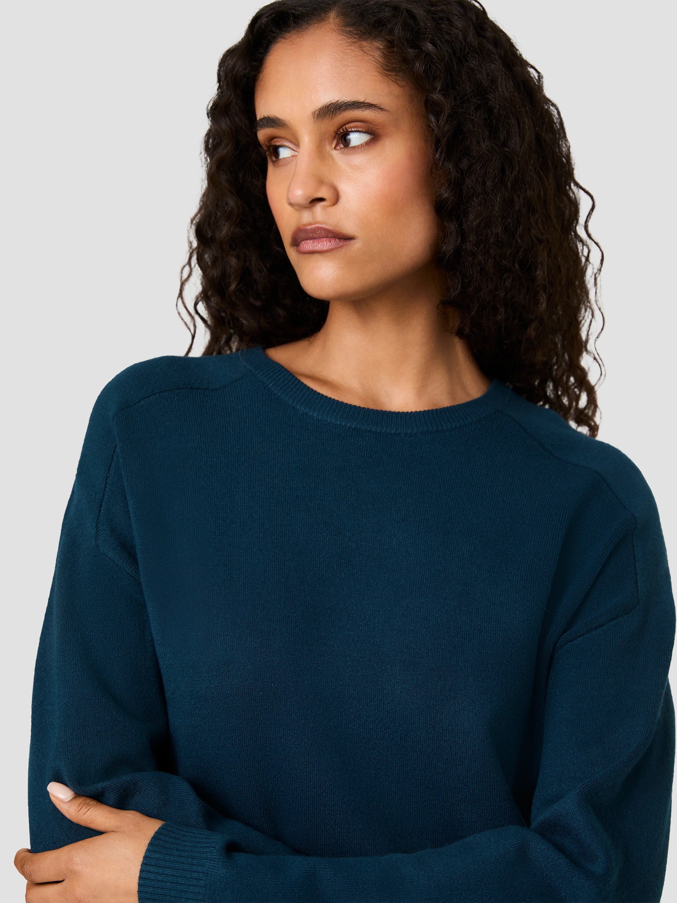 BABYSOFT OVERSIZED CREW NECK PULLOVER - Image 3