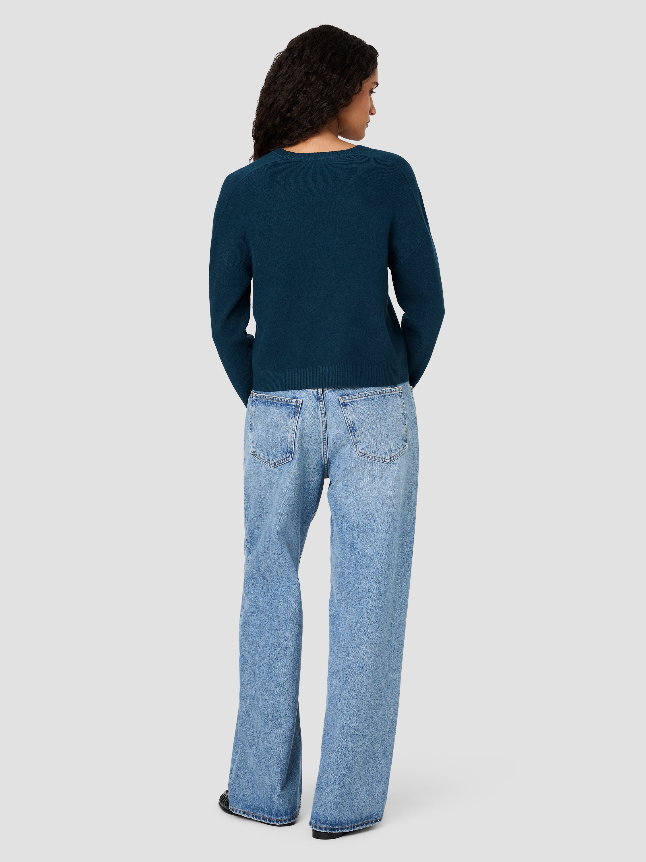 BABYSOFT OVERSIZED CREW NECK PULLOVER - Image 4