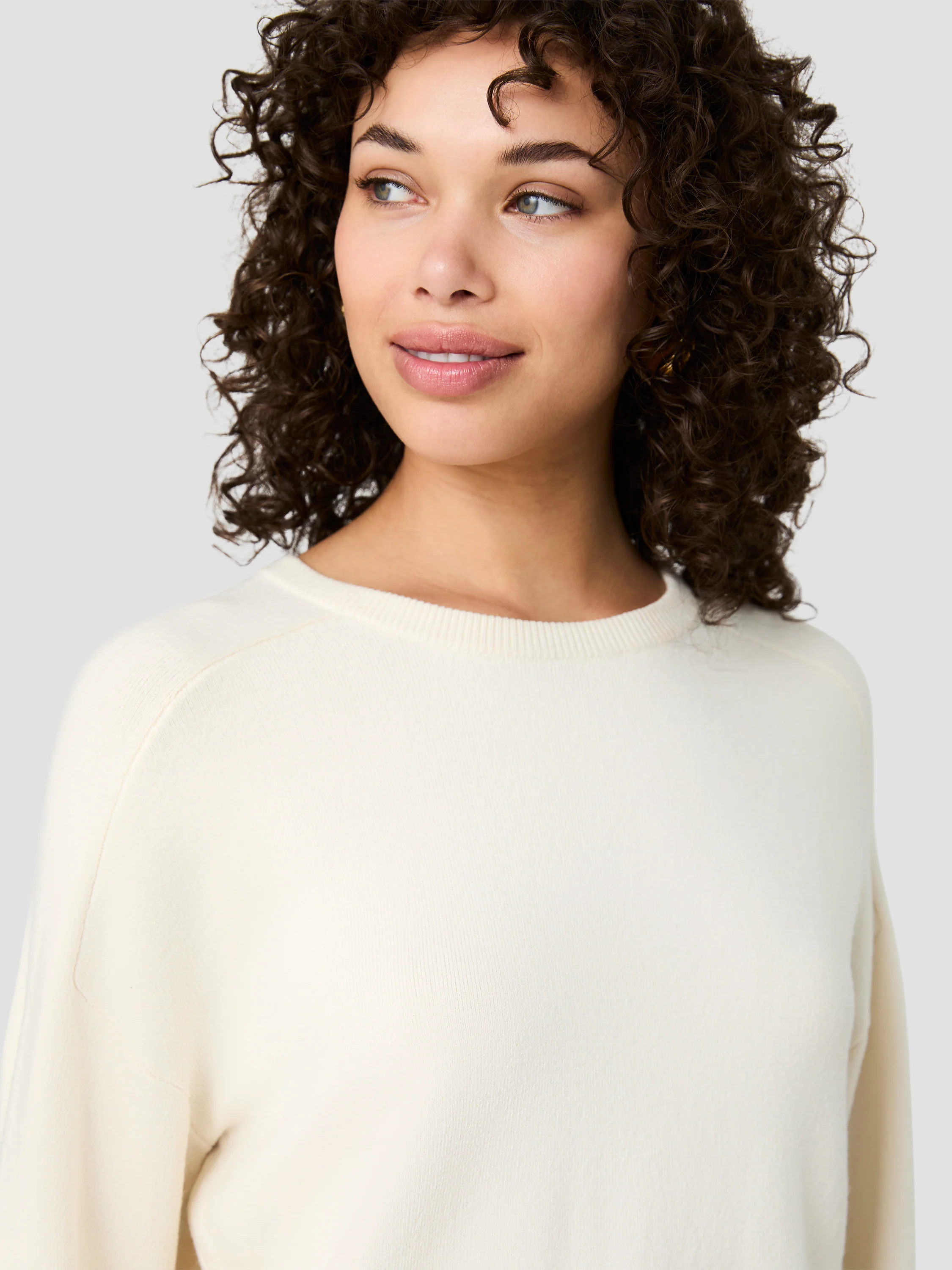 BABYSOFT OVERSIZED CREW NECK PULLOVER - Image 3