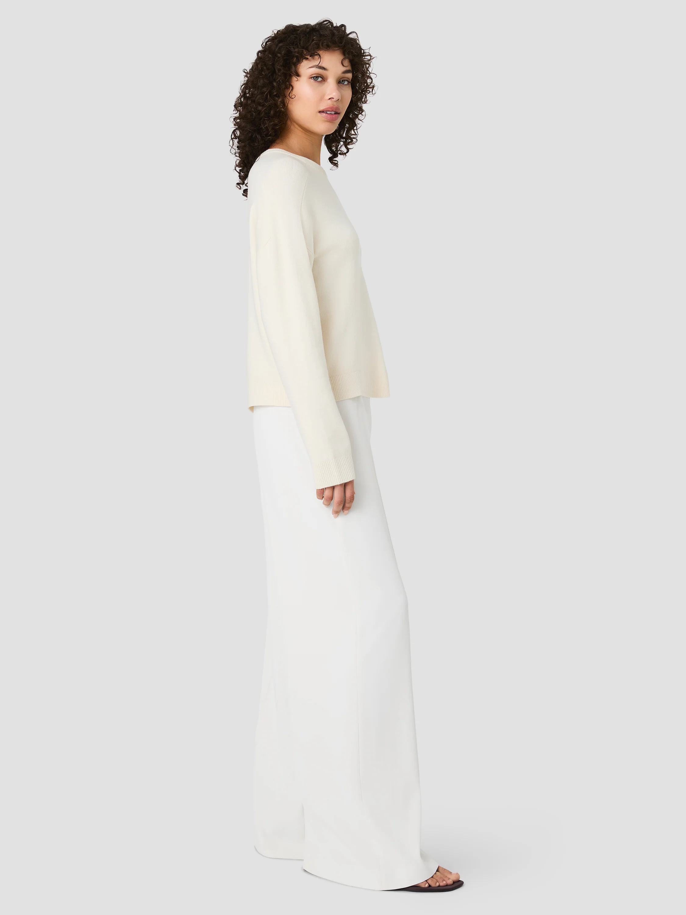 BABYSOFT OVERSIZED CREW NECK PULLOVER - Image 5