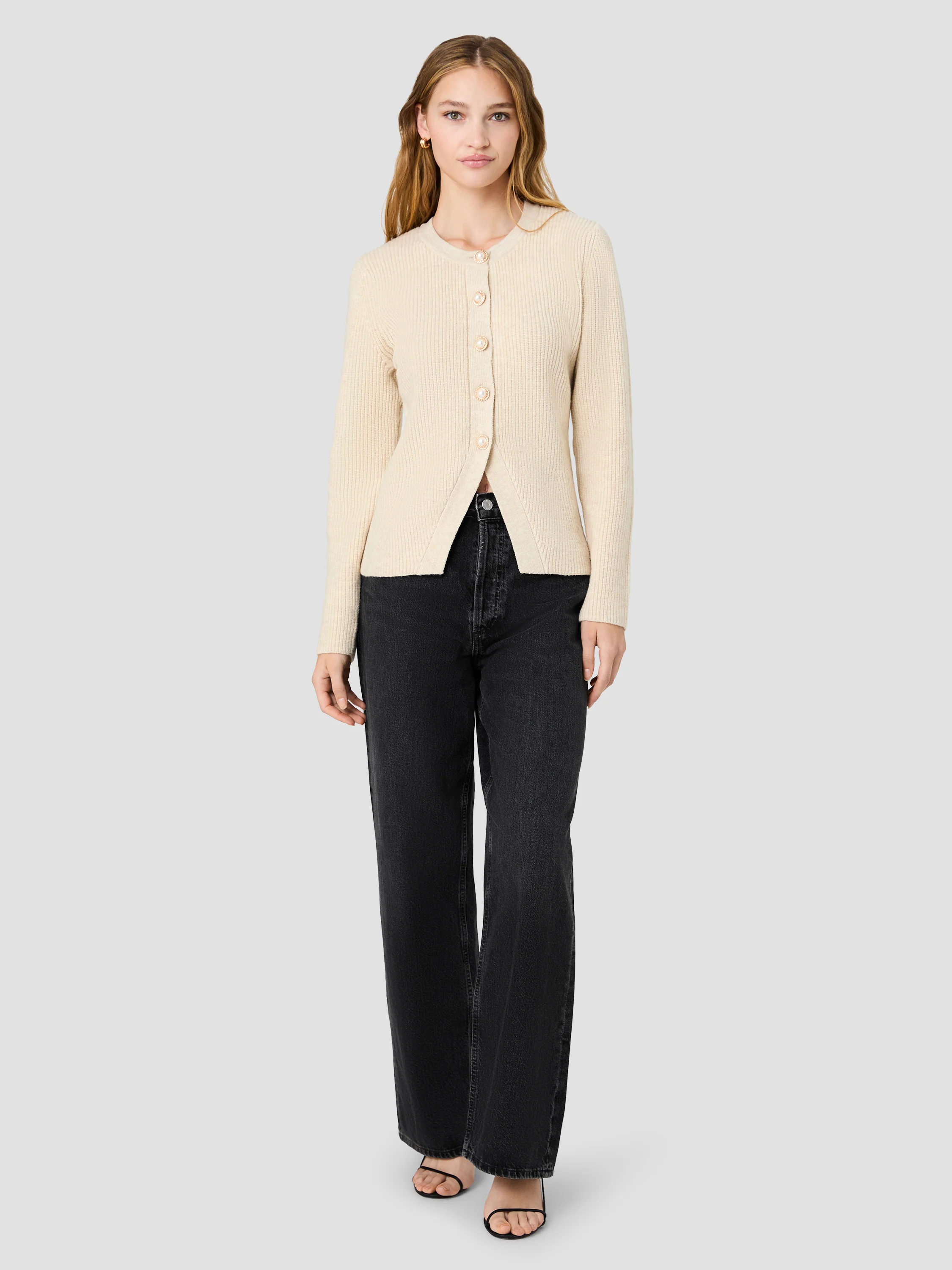 MARLEY KNIT BUTTON FRONT TOP - Image 6