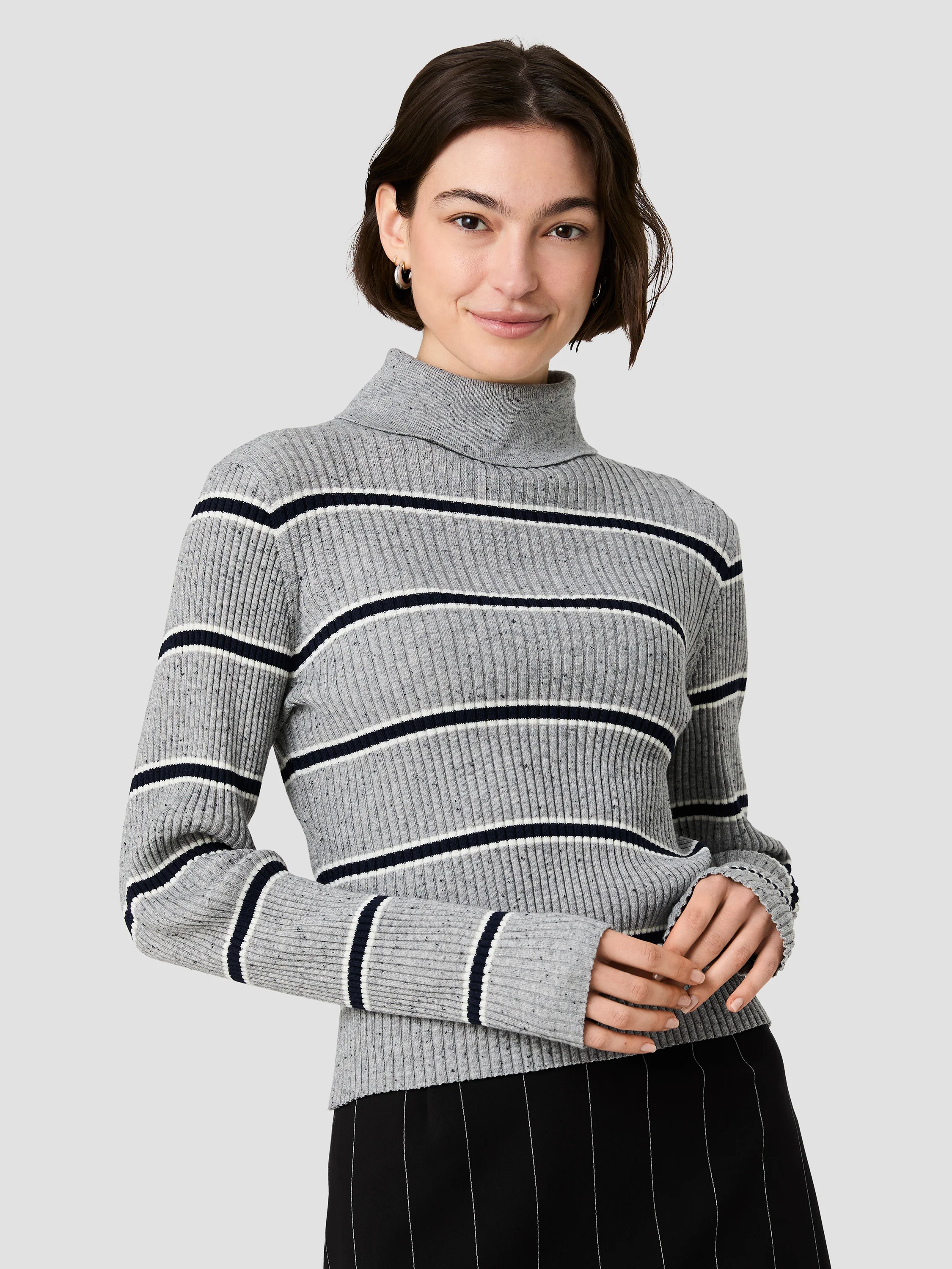 MASON KNIT VARSITY LONG SLEEVE TOP - Image 2