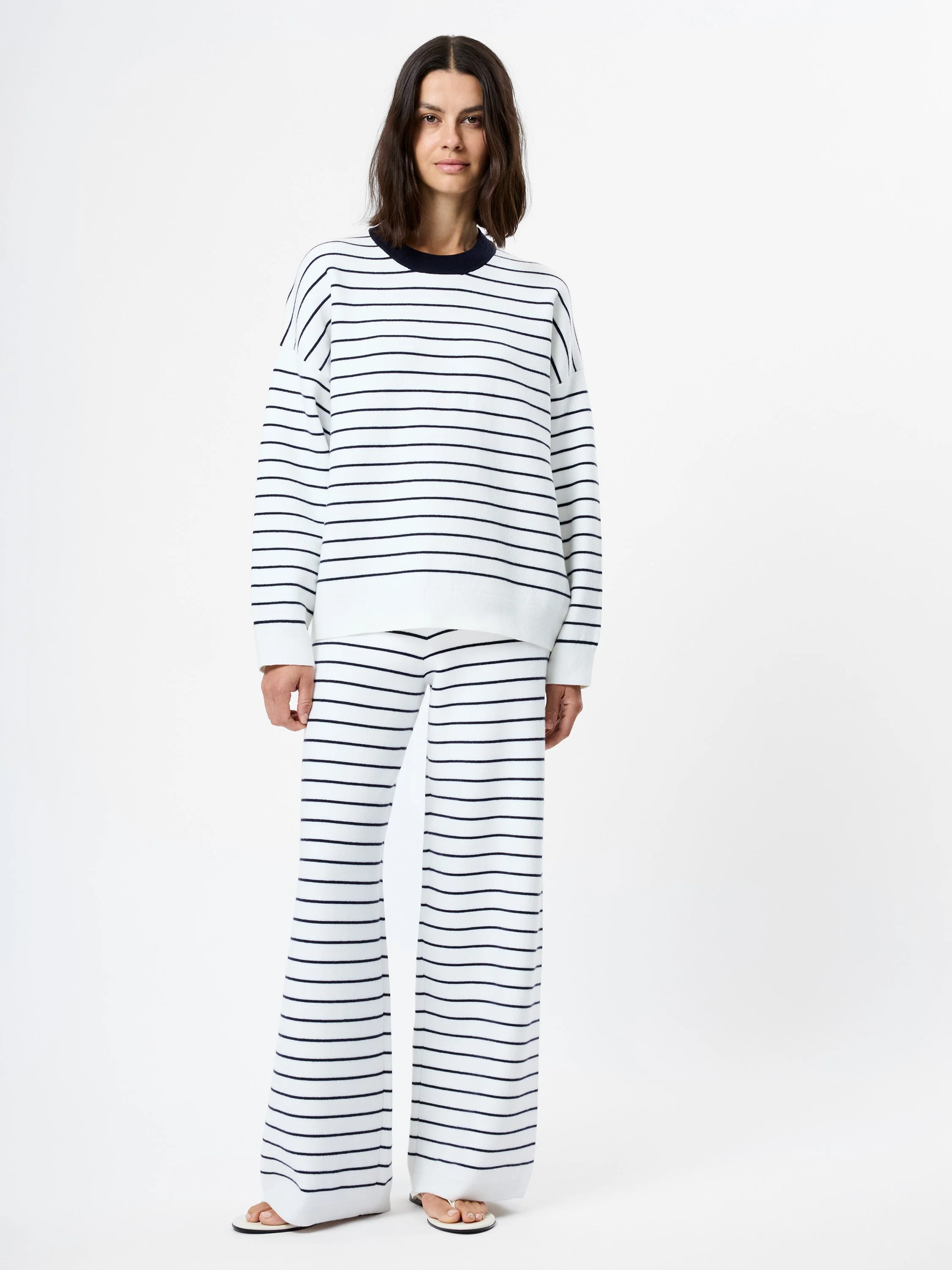 MARLEY KNIT STRIPED CREW NECK - Image 2