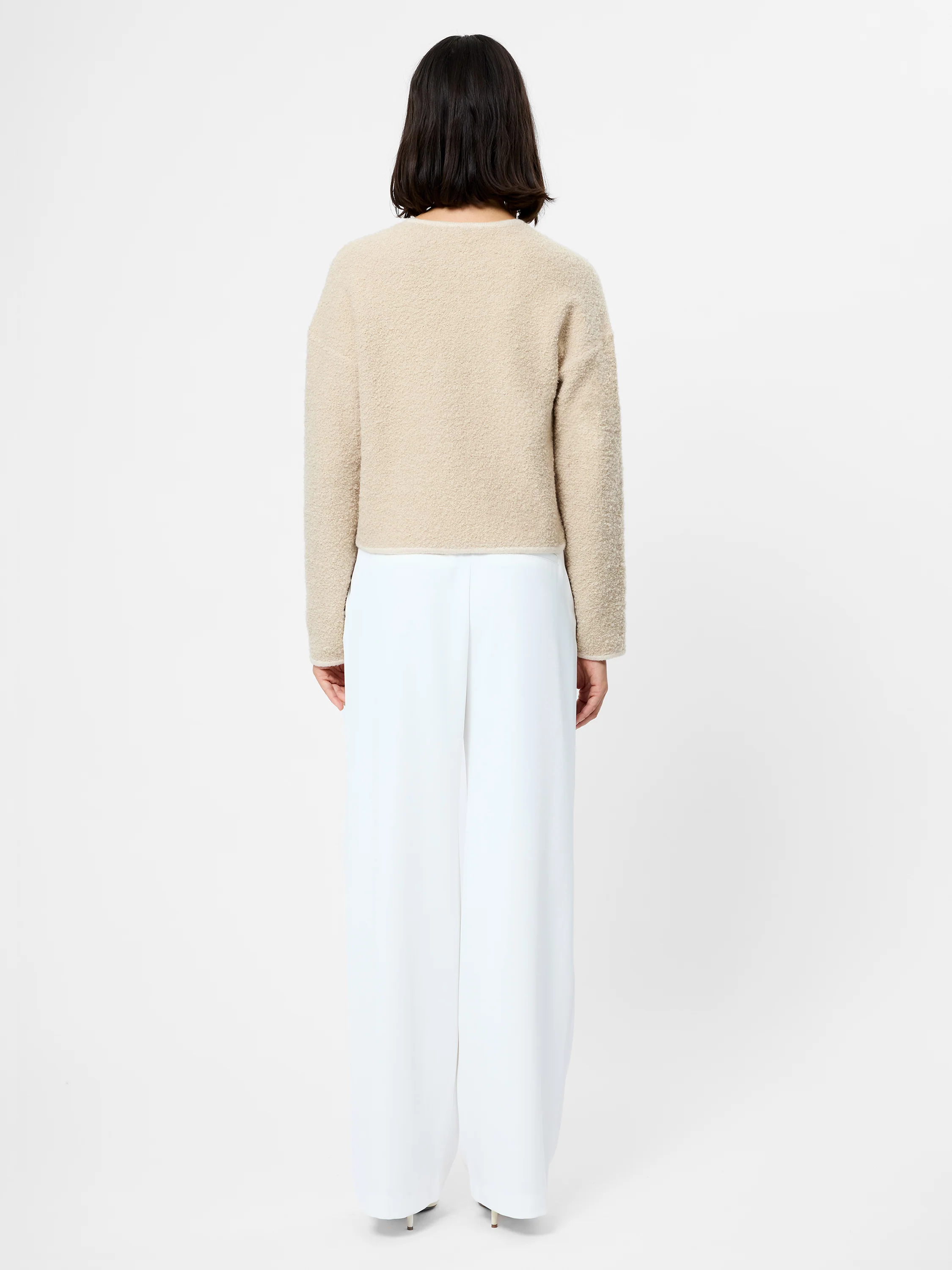 EFFIE BOUCLE KNIT CARDIGAN - Image 3