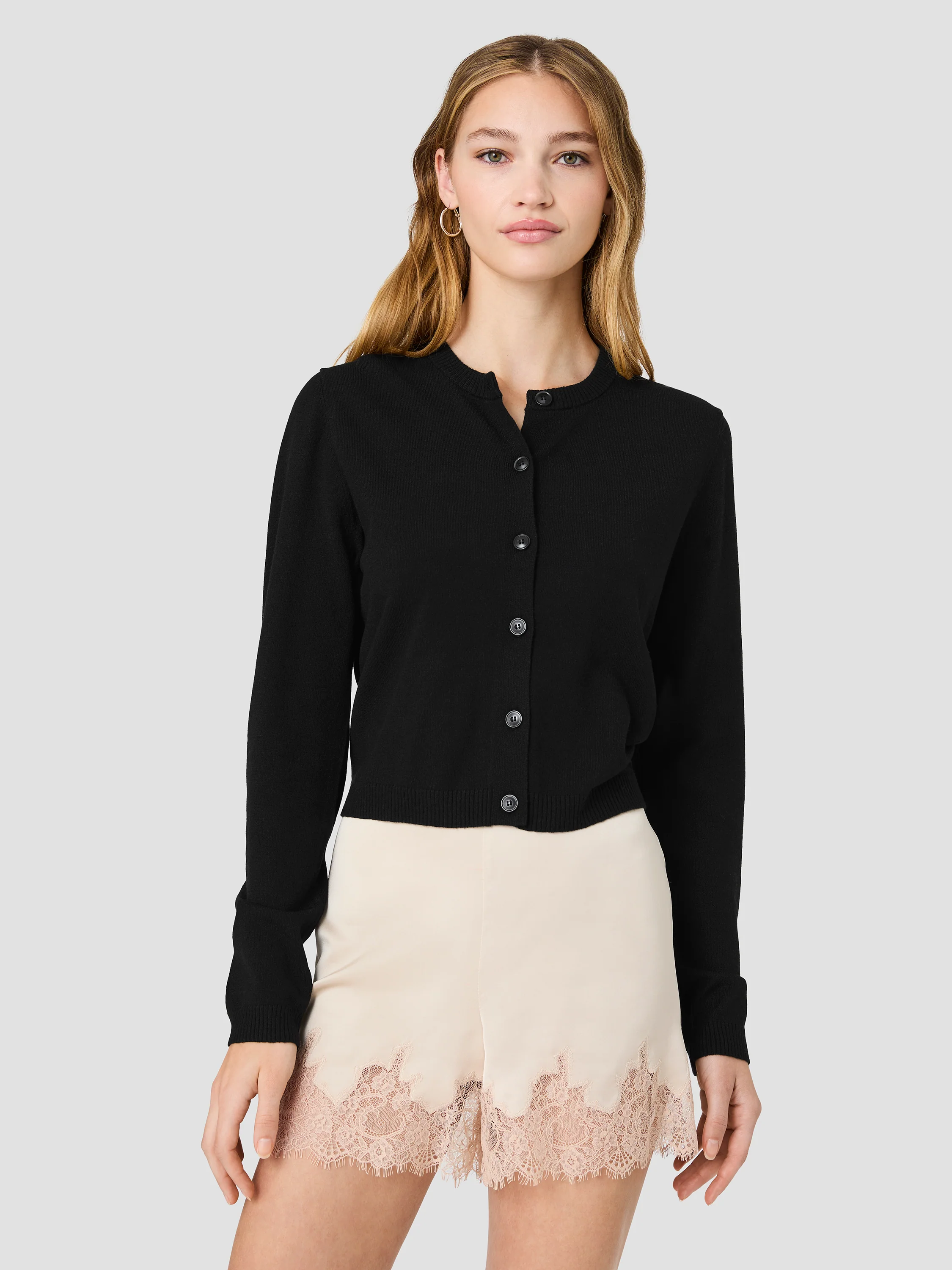 COSYSOFT FITTED CARDIGAN