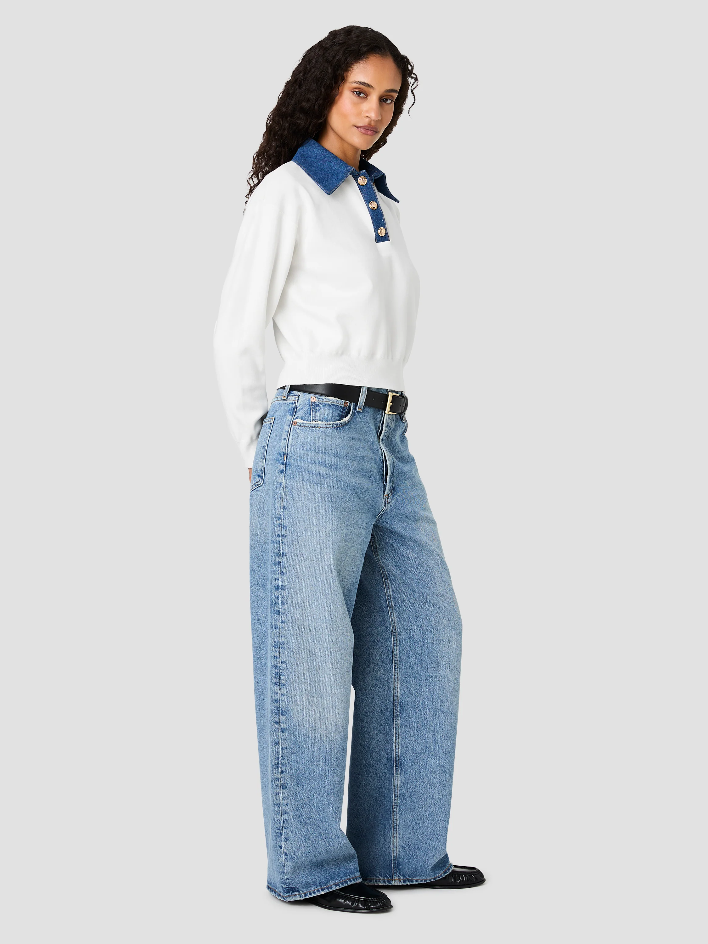 MAXIME KNIT COLLARED SWEATER - Image 5