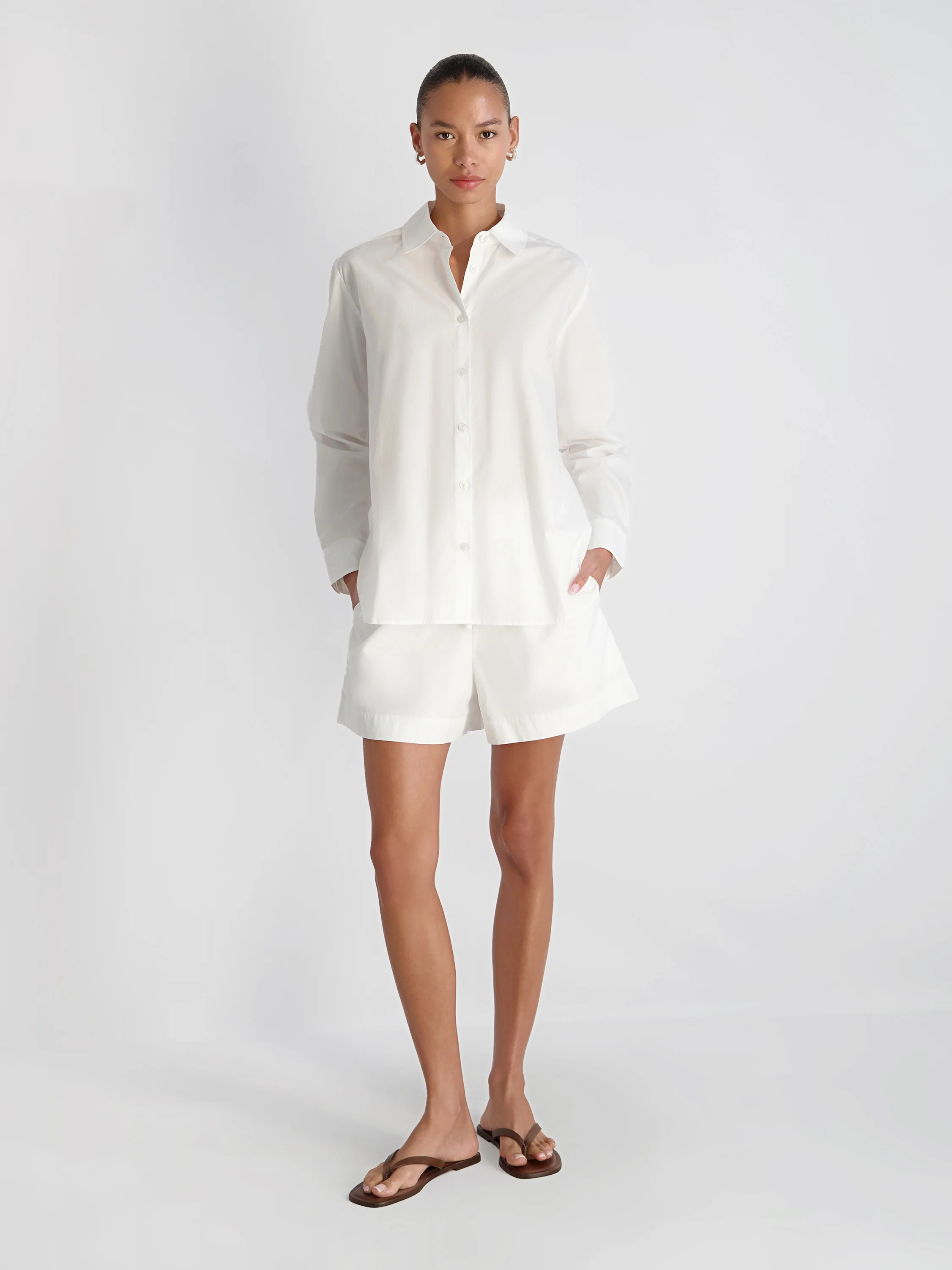 RHODES POPLIN DRAWSTRING SHORTS - Image 7
